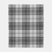Glen Grey ruit Fleece Deken (Voorkant)