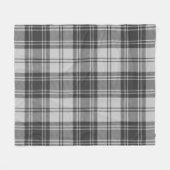 Glen Grey ruit Fleece Deken (Voorkant (Horizontaal))