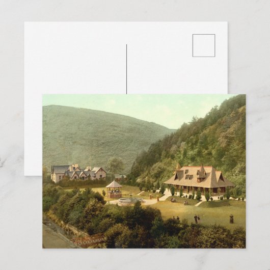 Glen Helen, Peel, Isle of Man, archiefprint Briefkaart (Voorkant / Achterkant)