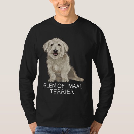 Glen of Imaal Terrier Crazy Dog T-shirt (Voorkant)