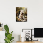 Glen of Imaal Terrier Dog Art Print Poster (Thuiskantoor)