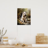 Glen of Imaal Terrier Dog Art Print Poster (Keuken)