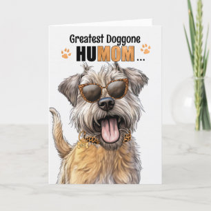 Glen of Imaal Terrier Dog Best HuMOM Moederdag Feestdagen Kaart
