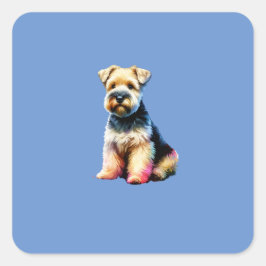 Glen of Imaal Terrier Dog Vierkante Sticker
