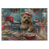 Glen of Imaal Terrier Holiday Baking: Feestelijk Snijplank (Voorkant)