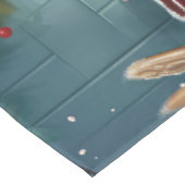 Glen of Imaal Terrier Holiday Baking: Feestelijk Tafelkleed (Gekanteld)