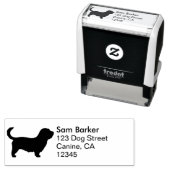 Glen of Imaal Terrier Long Tail - Retouradres Zelfinktende Stempel (In situ)