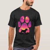 Glen of Imaal Terrier Paw Mom Dad Dog  Women Men T-shirt (Voorkant)