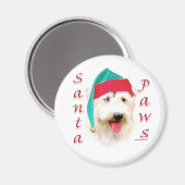 Glen of Imaal Terrier Santa Paws Magneet (Voorkant / Achterkant)