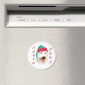Glen of Imaal Terrier Santa Paws Magneet (Insitu (Vaatwasser))
