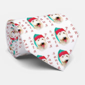 Glen of Imaal Terrier Santa Paws Stropdas (Opgerold)