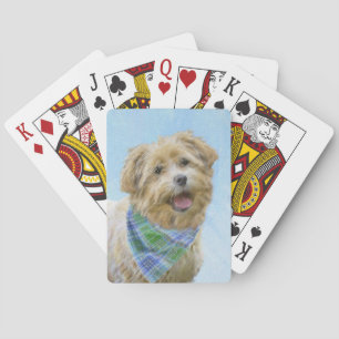 Glen of Imaal Terrier Schilderij - Originele Honde Pokerkaarten