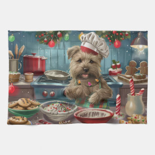 Glen of Imaal Terrier Vakantie Bakken: Feestelijk Theedoek