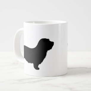 Glen of Imal Terrier Dog Silhouettes Grote Koffiekop