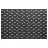 Glen of Imal Terrier Dog Silhouettes patterned Stof (Fat Quarter)