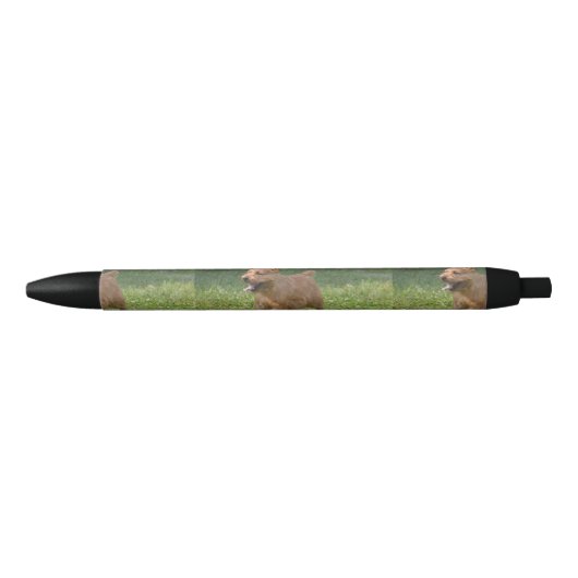 Glen of Imal Terrier Dog Zwarte Inkt Pen (Voorkant)