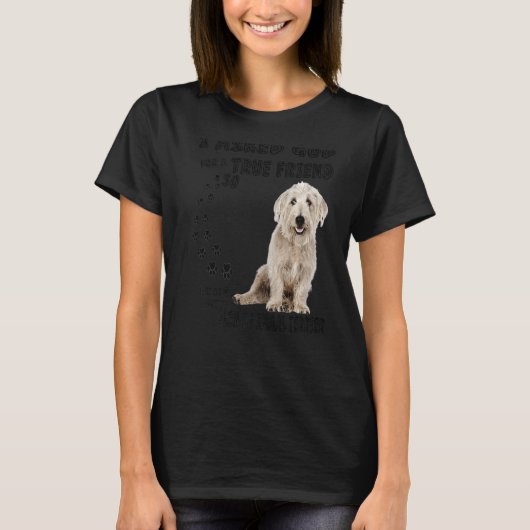 Glen of Imal Terrier Quote mam Print, Cute Gl T-shirt (Voorkant)