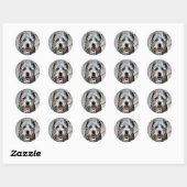 Glen of Imal Terrier Ronde Sticker (Vel)