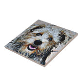 Glen of Imal Terrier Tegeltje (Zijkant)