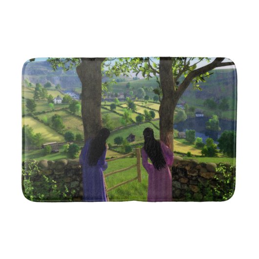 Glen of the Twins Bath Mat (Voorkant)