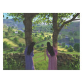 Glen of the Twins Tablecloth Tafelkleed (Voorkant (Horizontaal))