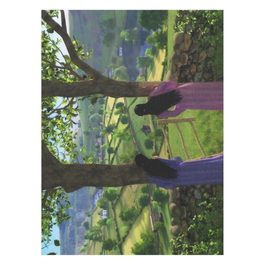 Glen of the Twins Tablecloth Tafelkleed (Voorkant)