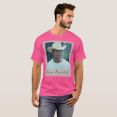 Glen Powell Cowboy Retro Fotostijl Kinder T-shirt (Voorkant volledig)