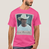 Glen Powell Cowboy Retro Fotostijl Kinder T-shirt (Voorkant)