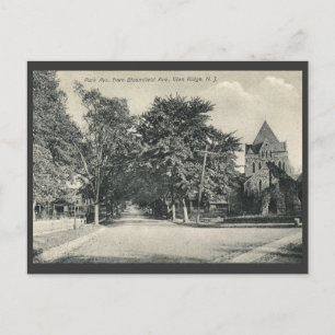 Glen Ridge, New Jersey 1909 Vintage Briefkaart