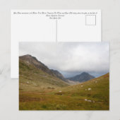 Glen Rosa Het eiland Arran Briefkaart (Voorkant / Achterkant)