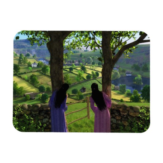 Glen van de Twins Flexible Magnet Magneet (Horizontaal)