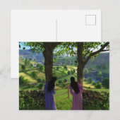 Glen van het Briefkaart Twins (Voorkant / Achterkant)