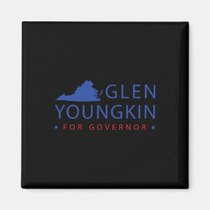 Glen Youngkin verkiezing gouverneur van Virginia R Magneet
