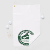 Glenbard West Golf Handdoek | Glen Ellyn Hilltoppe (Insitu)