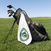 Glenbard West Golf Handdoek | Glen Ellyn Hilltoppe (Groen)