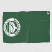 Glenbard West Golf Handdoek | Glen Ellyn Hilltoppe (Horizontaal)
