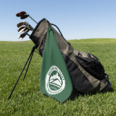 Glenbard West Golf Handdoek | Glen Ellyn Hilltoppe (Groen)