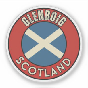 Glenboig, Schotland Sticker