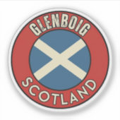 Glenboig, Scotland Sticker (Voorkant)