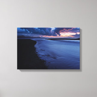 Glenbrittle Laat licht Isle of Skye Canvas Afdruk