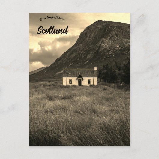 Glencoe Ballachulish Scotland Briefkaart (Voorkant)
