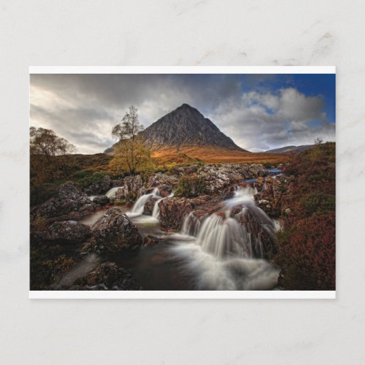 Glencoe, Buchaille Etive Mor, Schotland Briefkaart (Voorkant)