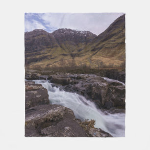 Glencoe Coe Waterfall Fleece Blanket Deken