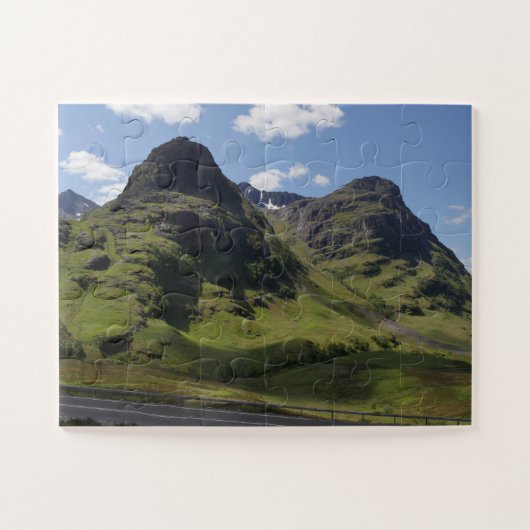 Glencoe, de Schotse hooglanden puzzel Legpuzzel (Horizontaal)