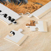 Glencoe, Schotland - Schitterende Schotse Hoogland Legpuzzel (Zijkant)