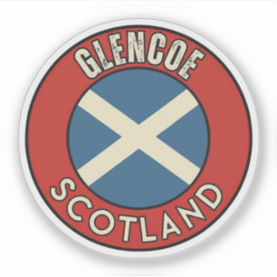 Glencoe, Schotland Sticker