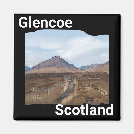 Glencoe, Scotland magnet (Voorkant)