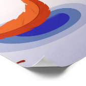 Glencoe Scotland ski poster (Hoek)