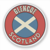 Glencoe, Scotland Sticker (Voorkant)