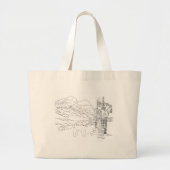 Glencoe Valley Scotland Canvas tas (Voorkant)